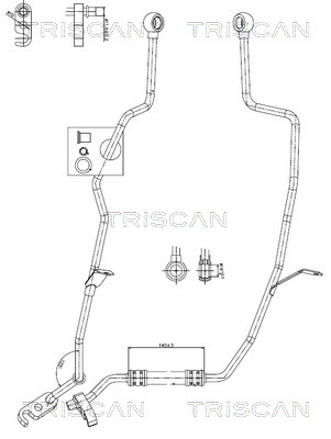 TRISCAN 8516 11037 Hydraulikschlauch, Lenkung