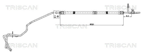 TRISCAN 8516 16001 Hydraulikschlauch, Lenkung
