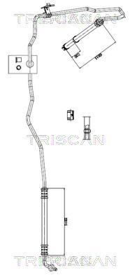 TRISCAN 8516 16002 Hydraulikschlauch, Lenkung
