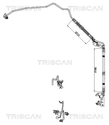 TRISCAN 8516 16005 Hydraulikschlauch, Lenkung