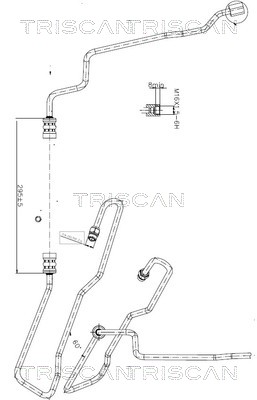 TRISCAN 8516 16011 Hydraulikschlauch, Lenkung