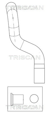TRISCAN 8516 16022 Hydraulikschlauch, Lenkung