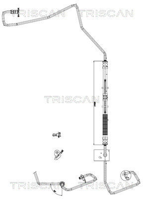 TRISCAN 8516 16028 Hydraulikschlauch, Lenkung