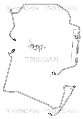 TRISCAN 8516 27001 Hydraulikschlauch, Lenkung