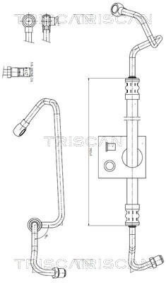 TRISCAN 8516 27003 Hydraulikschlauch, Lenkung