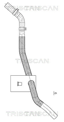 TRISCAN 8516 29014 Hydraulikschlauch, Lenkung