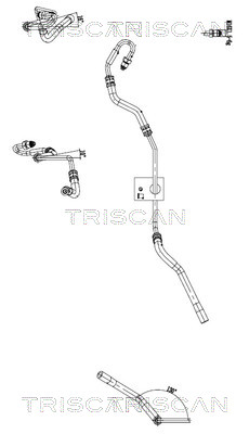 TRISCAN 8516 29058 Hydraulikschlauch, Lenkung