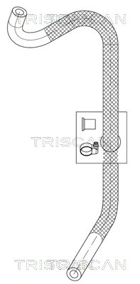 TRISCAN 8516 29063 Hydraulikschlauch, Lenkung