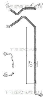 TRISCAN 8516 29090 Hydraulická hadica pre riadenie