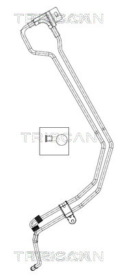 TRISCAN 8516 43002 Hydraulikschlauch, Lenkung