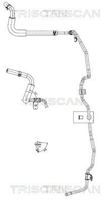 TRISCAN 8516 43010 Hydraulická hadica pre riadenie