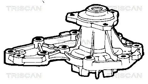 TRISCAN 8600 10877 Wasserpumpe, Motorkühlung