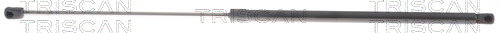 TRISCAN 8710 29158 Gasfeder, Motorhaube