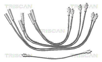 TRISCAN 8860 4025 Tändkabelsats