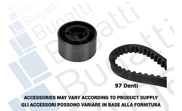 BUGATTI BKCD0198 Σετ οδοντωτού ιμάντα for SUZUKI