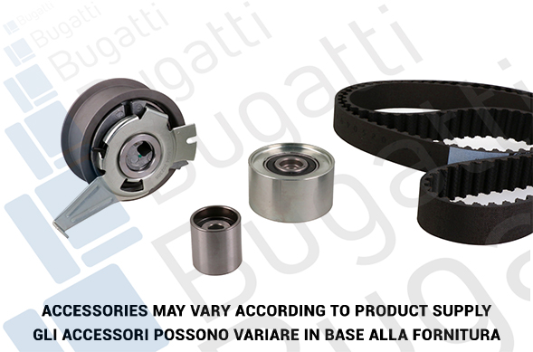 BUGATTI BKCD0842 Σετ οδοντωτού ιμάντα for AUDI CUPRA FORD SEAT SKODA VW