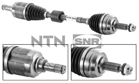 SNR DK55.013 Albero motore/Semiasse