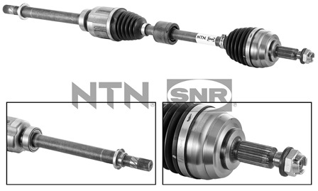 SNR DK55.016 Albero motore/Semiasse
