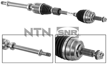 SNR DK55.017 Albero motore/Semiasse