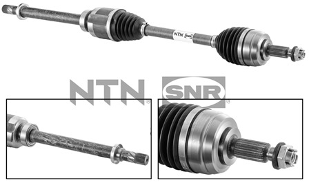 SNR DK55.040 Albero motore/Semiasse