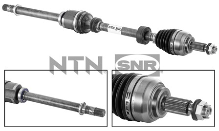 SNR DK55.144 Albero motore/Semiasse-Albero motore/Semiasse-Ricambi Euro