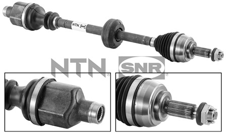 SNR DK55.155 Albero motore/Semiasse-Albero motore/Semiasse-Ricambi Euro