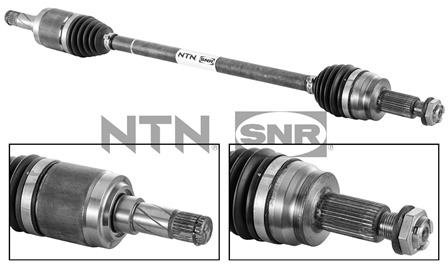 SNR DK80.007 Albero motore/Semiasse-Albero motore/Semiasse-Ricambi Euro