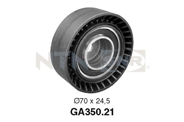 SNR GA350.21 Rullo tenditore, Cinghia Poly-V