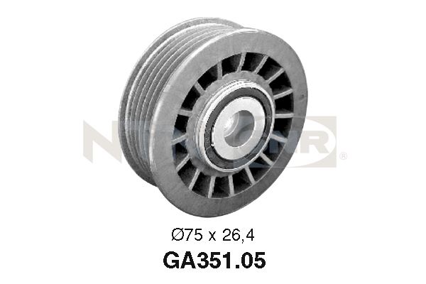 SNR GA351.05 Galoppino/Guidacinghia, Cinghia Poly-V