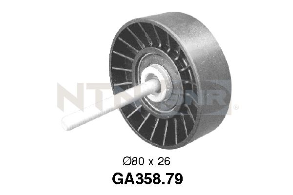 SNR GA358.79 Galoppino/Guidacinghia, Cinghia Poly-V-Galoppino/Guidacinghia, Cinghia Poly-V-Ricambi Euro