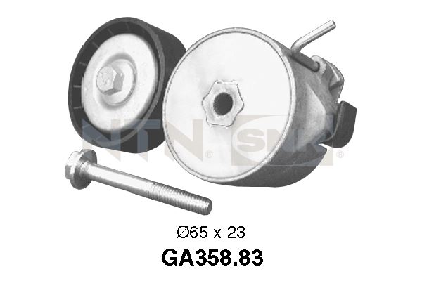 SNR GA358.83 Rullo tenditore, Cinghia Poly-V-Rullo tenditore, Cinghia Poly-V-Ricambi Euro