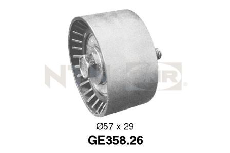 SNR GE358.26 Galoppino/Guidacinghia, Cinghia dentata