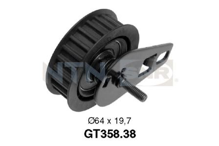 SNR GT358.38 Rullo tenditore, Cinghia dentata