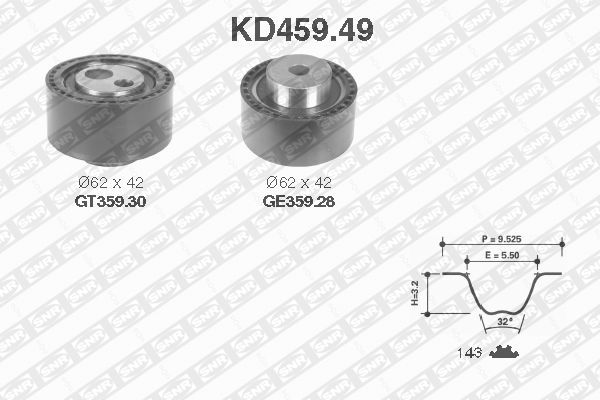 SNR KD459.49 Sada...