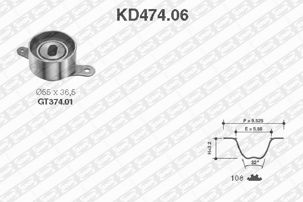 SNR KD474.06 Sada...