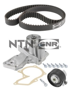 SNR KDP452.280 Pompa acqua + Kit cinghie dentate-Pompa acqua + Kit cinghie dentate-Ricambi Euro