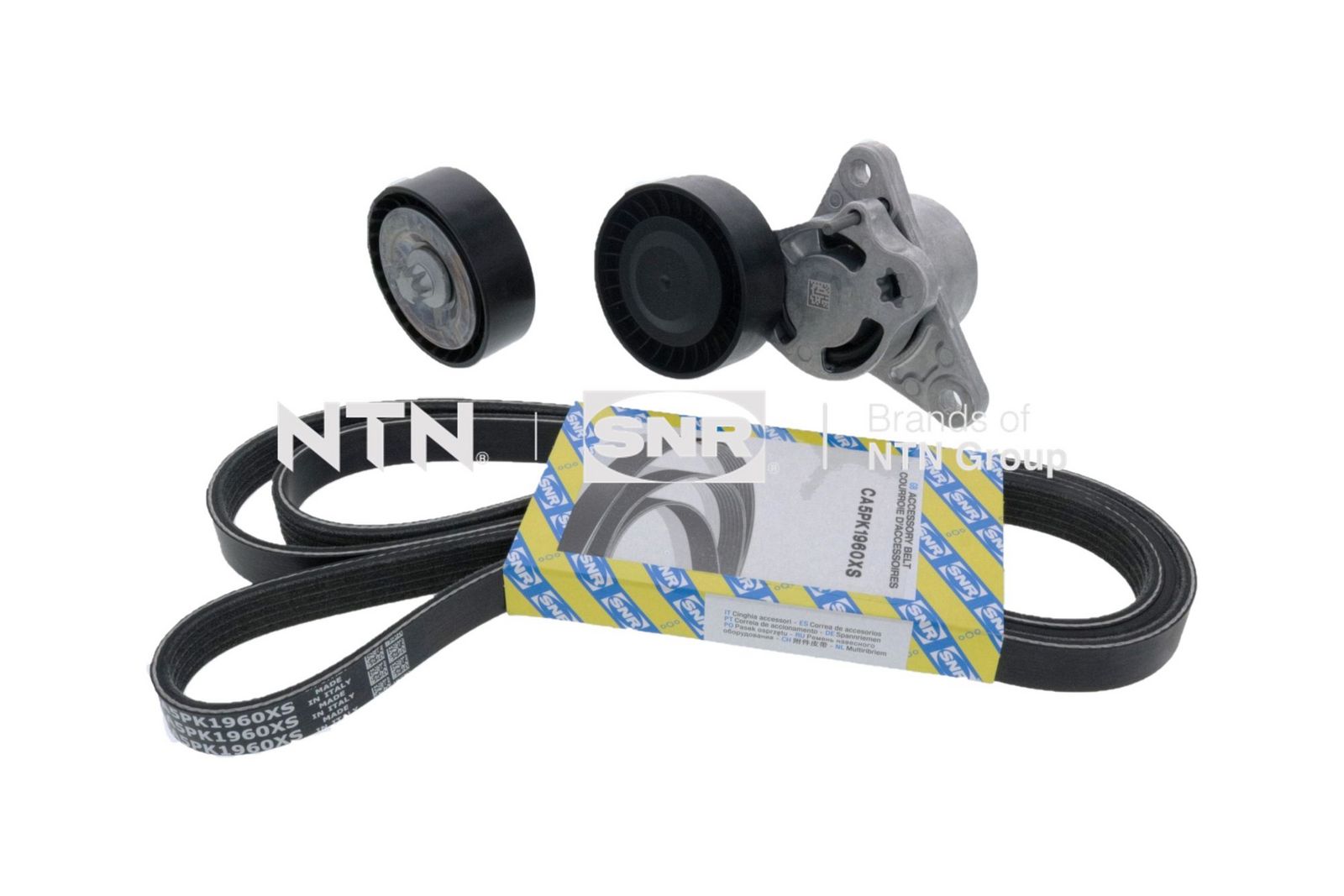 SNR KA851.10 Ozubený klinový remeň - Sada