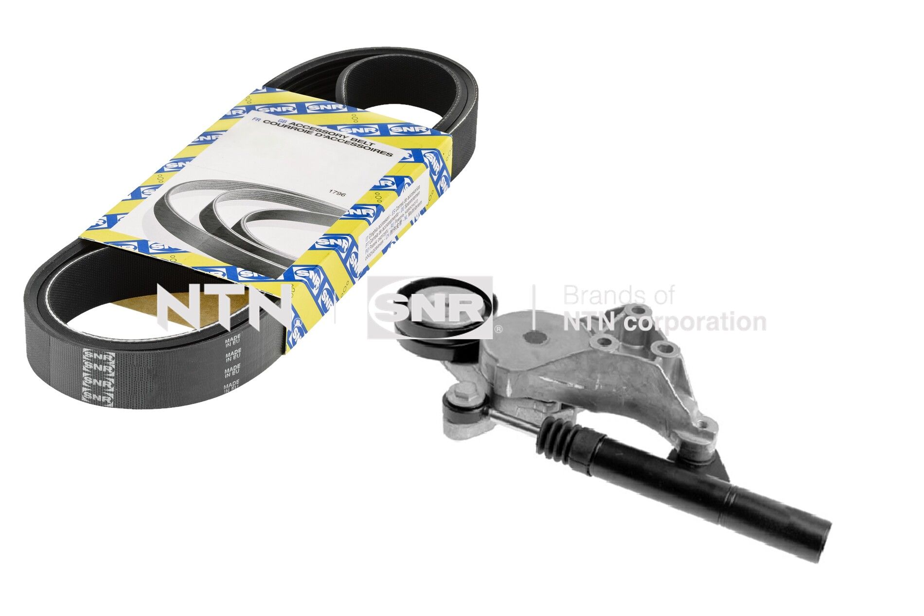 SNR KA857.49 Σετ ιμάντων poly-V for SEAT SKODA VW