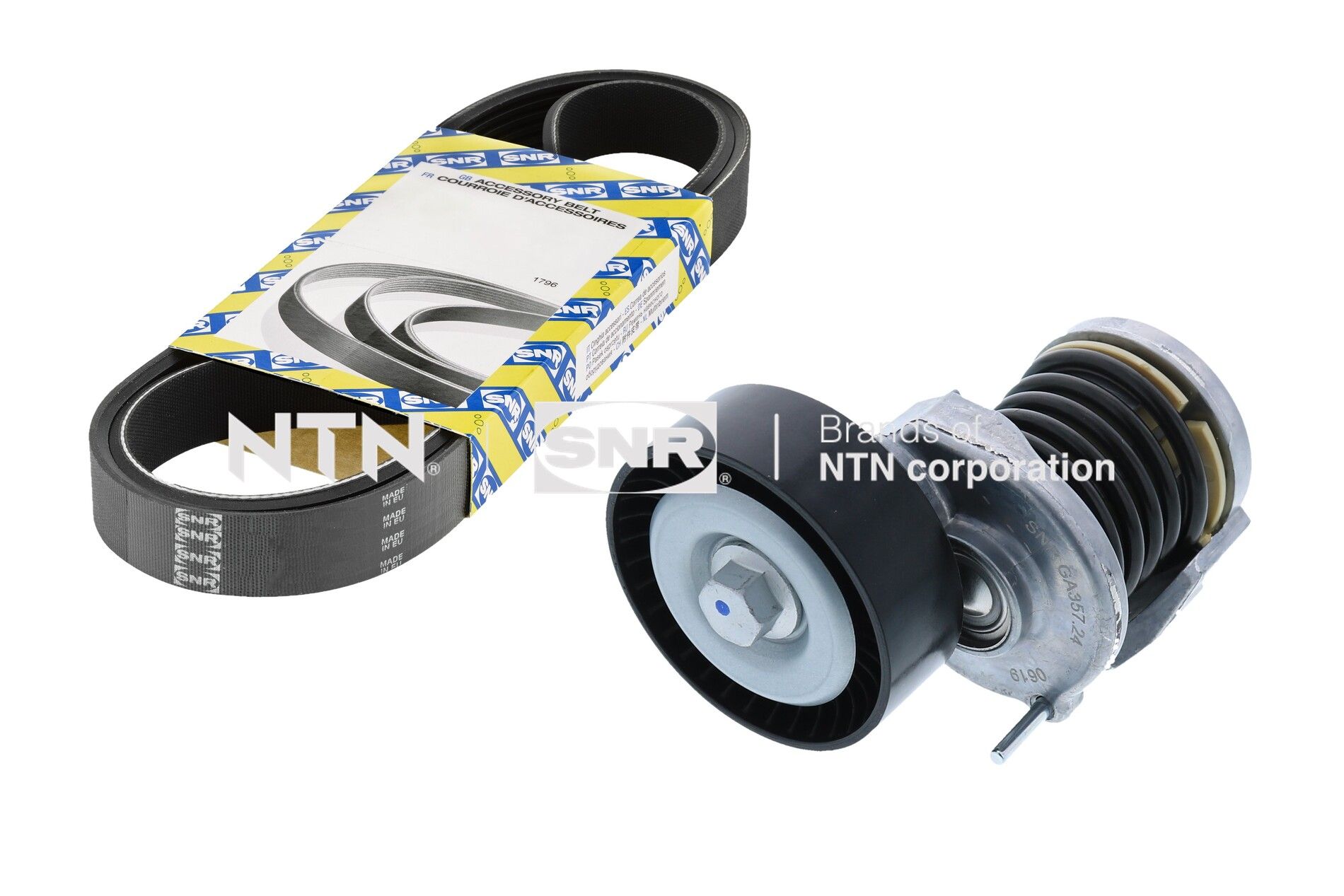 SNR KA857.53 Σετ ιμάντων poly-V for VW
