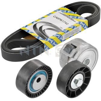 SNR KA866.07 Σετ ιμάντων poly-V for CITROËN FIAT LANCIA PEUGEOT VW