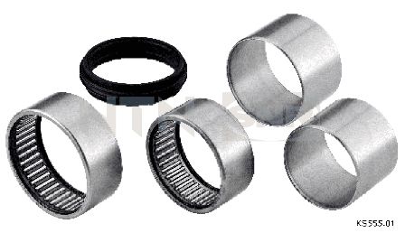 SNR KS555.01 Bushing, axle beam Rear Axle Left Rear Axle Right for NISSAN RENAULT