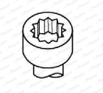 SR WHT000912SR VAG GOLF...