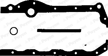 PAYEN HC031 Σετ στεγανοπ., κάρτερ λαδιού for AUSTIN ROVER