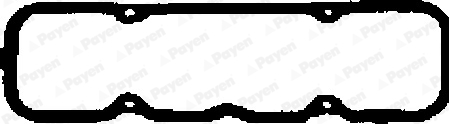 PAYEN JN068 Φλάντζα, κάλυμμα κυλινδροκεφαλής for OPEL VAUXHALL