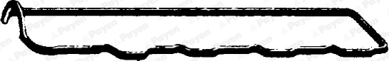 PAYEN JN403 Φλάντζα, κάλυμμα κυλινδροκεφαλής for DODGE DONGFENG (DFAC) EFFEDI GALLOPER HYUNDAI JAC KIA MITSUBISHI