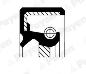 PAYEN NJ484 Shaft Seal, manual transmission Inlet for MAZDA OPEL VAUXHALL
