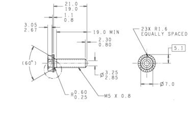 DELCO REMY 10516965 Screw