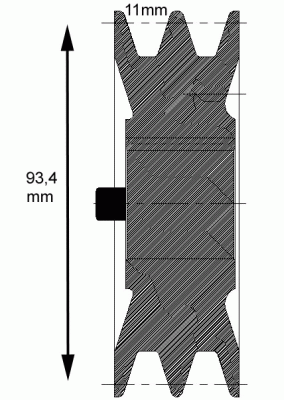 DELCO REMY 19025497 Pulley,...