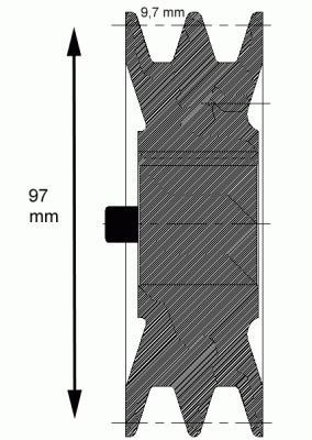 DELCO REMY 19025533 Pulley,...