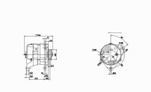 DELCO REMY 19025754 Alternator